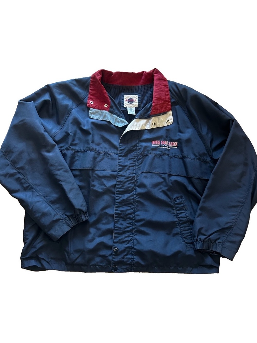 Vintage Hard Rock Cafe Atlantic City Windbreaker XXL